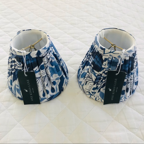 One Kings Lane Pmgrt Floral Clip-On Lampshades